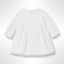 Load image into Gallery viewer, Mayoral Baby Velvet Ivory Long Sleeve Dress