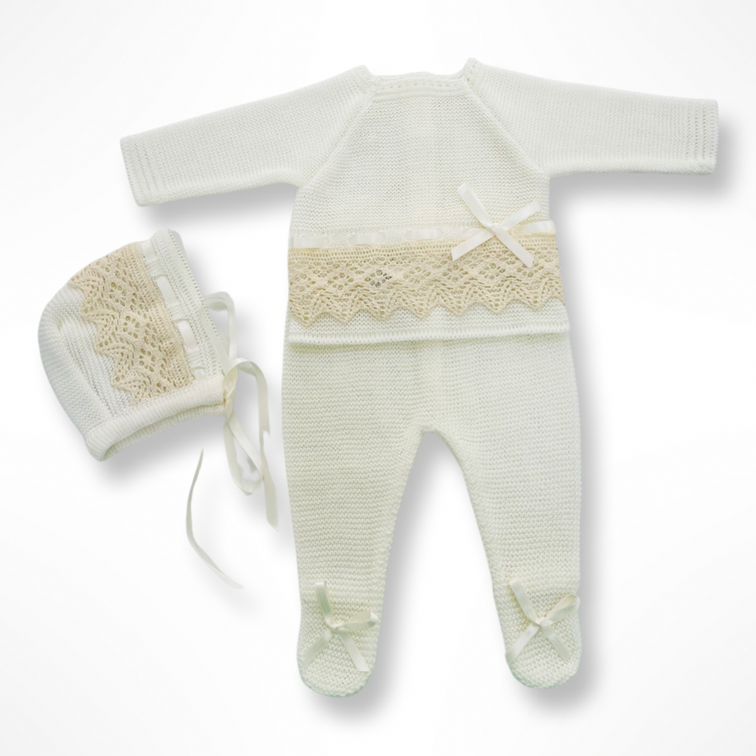 Valencia 3 Piece Set - Cream/Beige