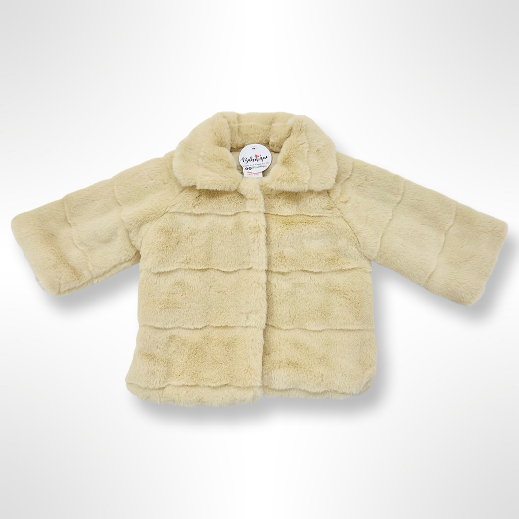 Fur Coat - Beige