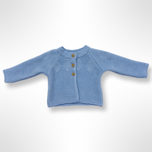 Load image into Gallery viewer, Morella Collection - Knitted Cardigan and Bloomer Set Blue