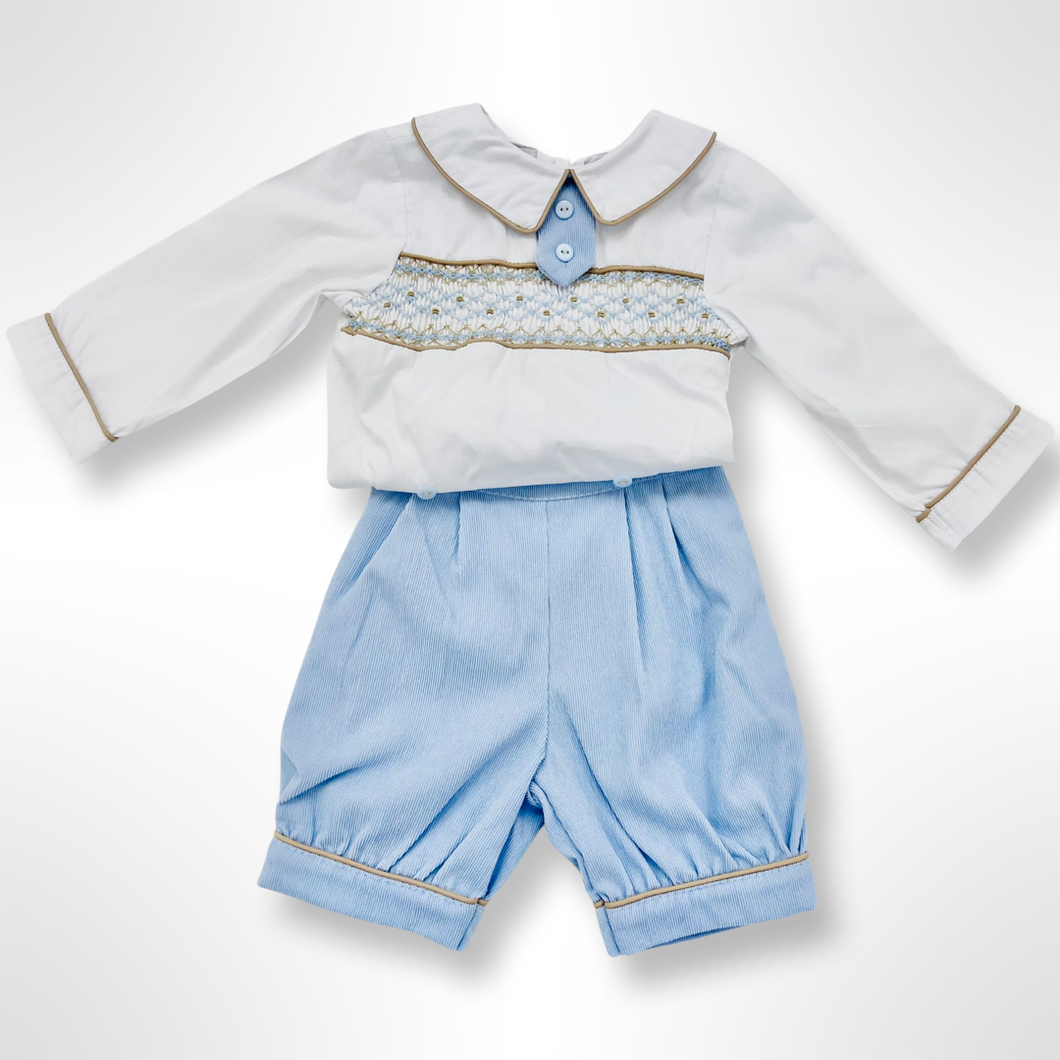 Pierre Collection - Blue Smocked Sets