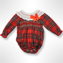 Load image into Gallery viewer, Blair Tartan Romper